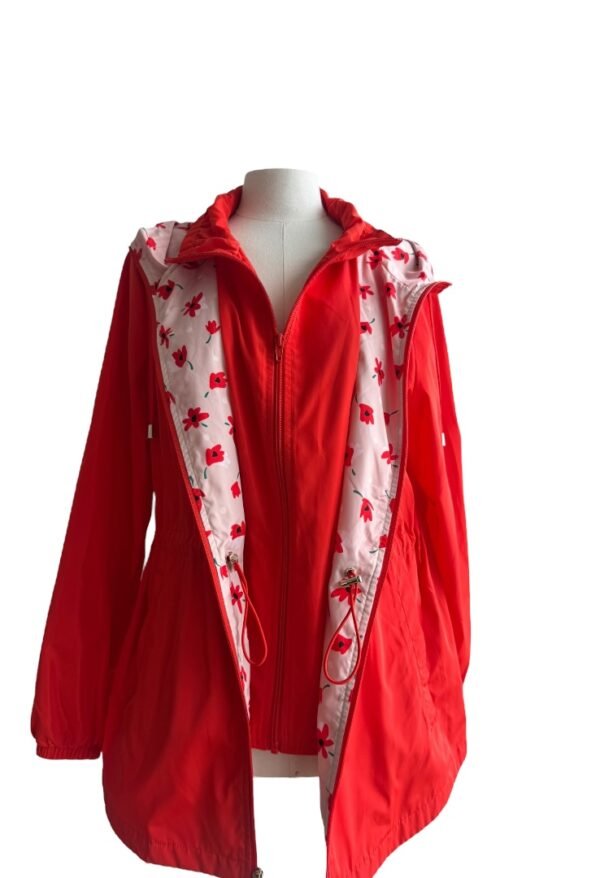 TORY BURCH - LIGHTWEIGHT ZIP-FRONT WATER-RESISTANT - Image 9